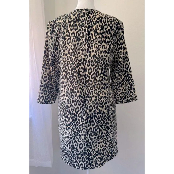 Asos Design Animal Leopard Print Short Dress sz 2 mini Cheetah Mob Wife - Picture 3 of 6